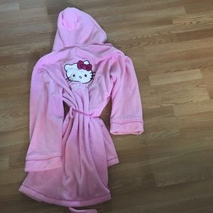 Hello kitty bath robe