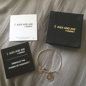 Alex and Ani S bracelet