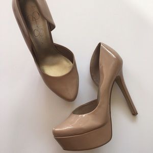 Jessica Simpson platform heels