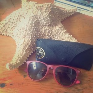 *PRICE REDUCED* Pink Erika Ray Ban sunglasses