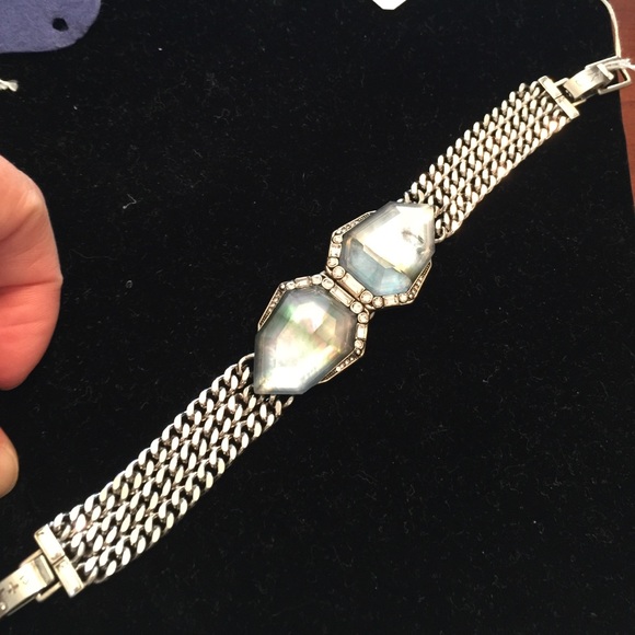 Northern lights statement bracelet.