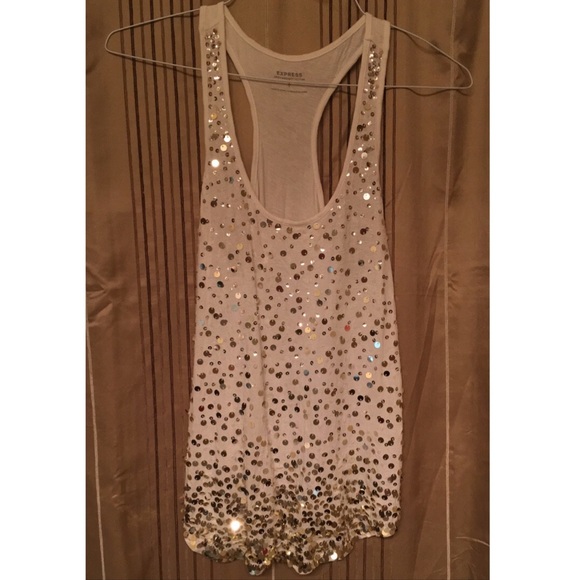 Sequin Tank Top