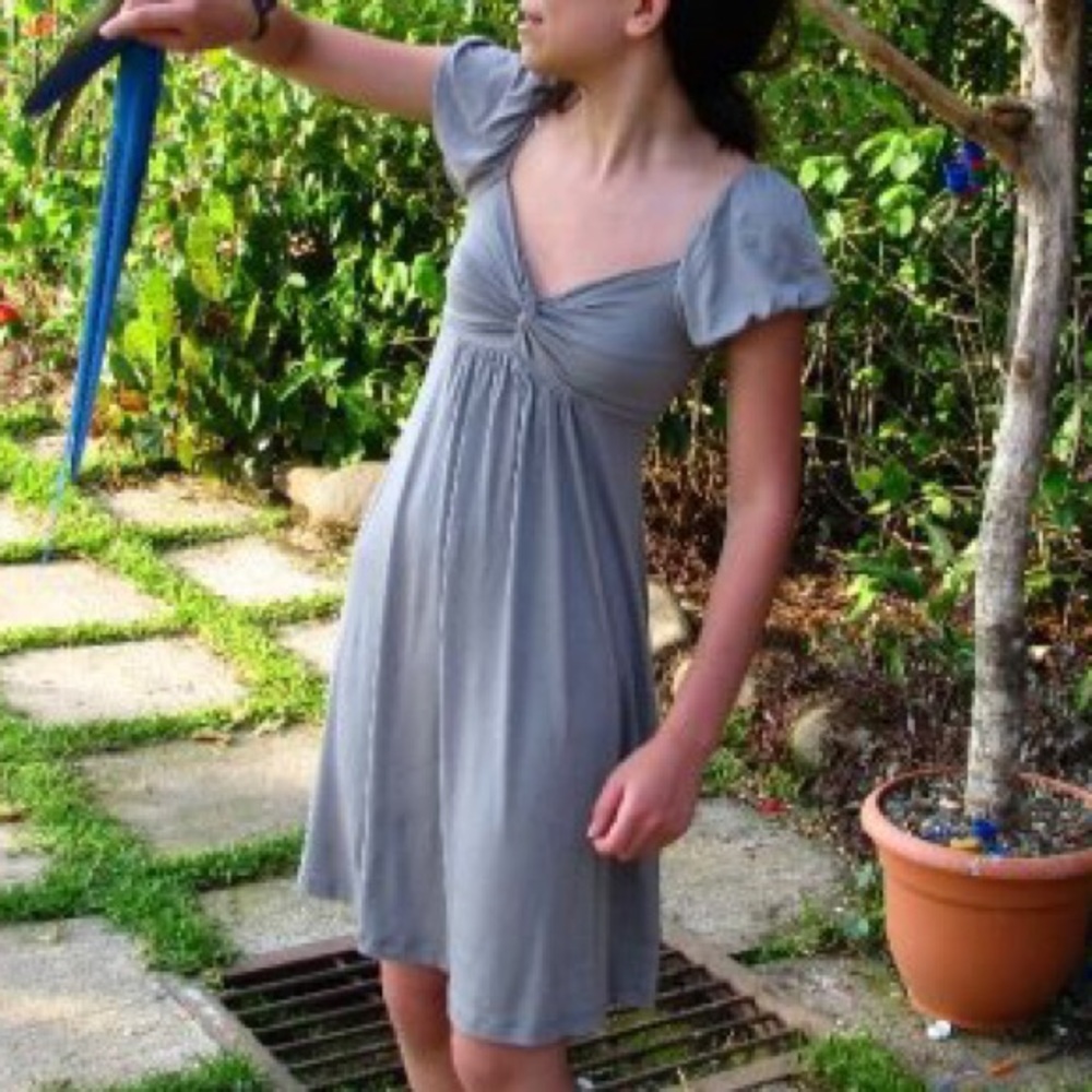 Soprano Gray Jersey Dress - Picture 4 of 4