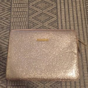 Gold Juicy Couture laptop case