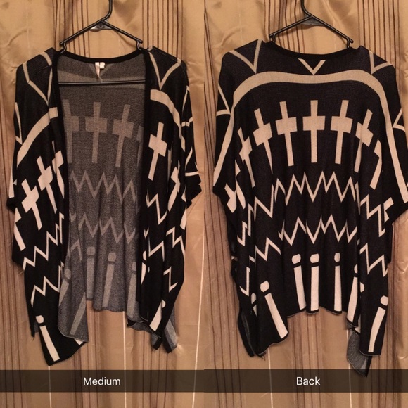 Black and white cover up