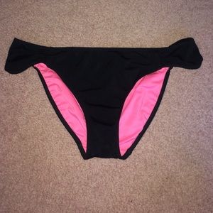 Black PINK Victoria's secret bikini bottom