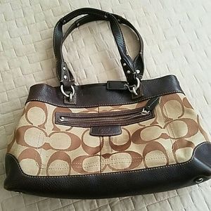 Authentic coach purse
