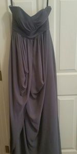 Grey Alfred Angelo Bridesmaid dress