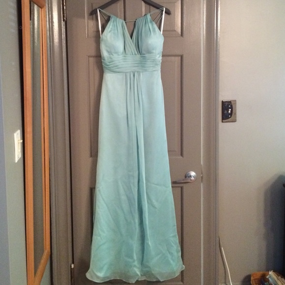 Beautiful Belsoie Seaglass Blue Gown! - Picture 4 of 6