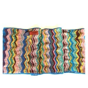 Missoni Original Zig Zag Multi Colored Scarf