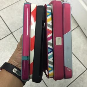 (6) iPhone 5s cell phone cases. EUC $40.00 TOTAL!