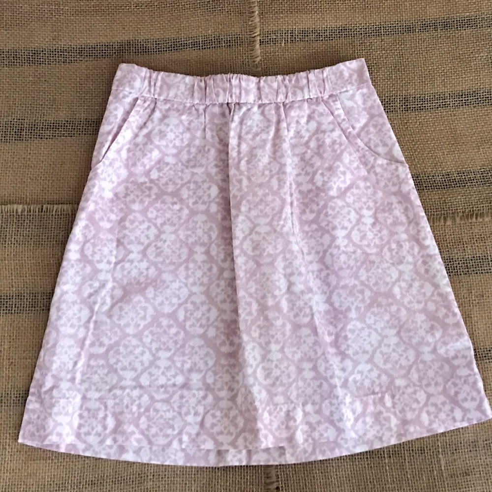 Merona Casual Print Skirt Pockets