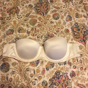 Victoria's Secret nude strapless bra