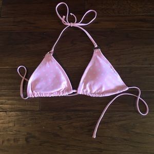 Pink bikini!