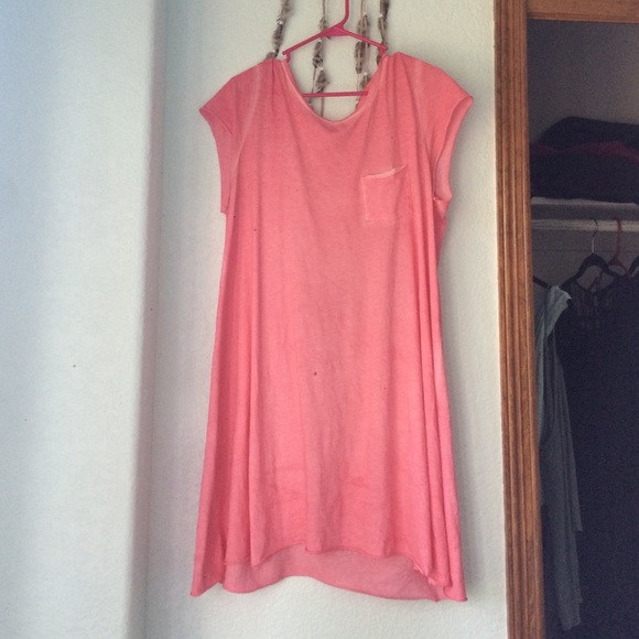 T-shirt dress with pocket