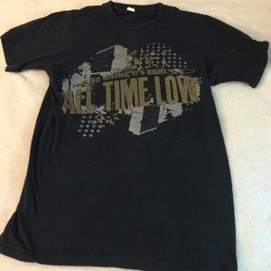 All time low tshirt