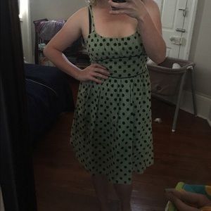 Retro Mint Chocolate Chip Dress