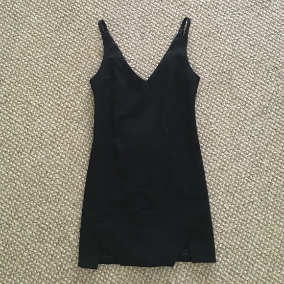 black Lulus bodycon dress
