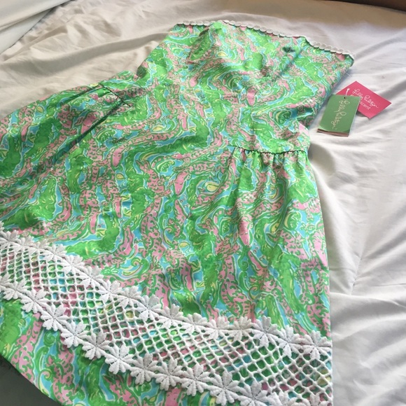 Lilly dress - "Chomp Chomp" print