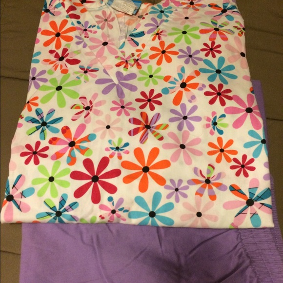 Beautiful spring colored scrubs