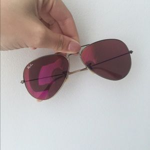 Ray-Ban Magenta Aviators