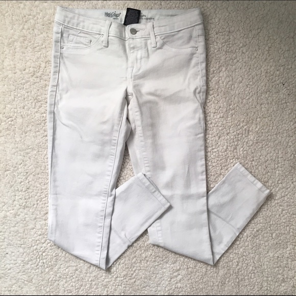 White Denim Jeggings