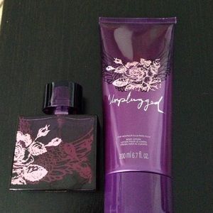 Unplugged by Avon perfume & body lotion