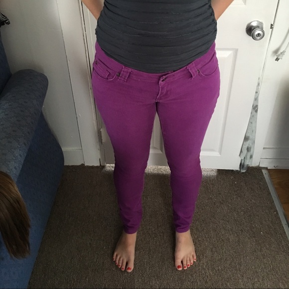 Skinny purple jeans - Picture 1 of 2