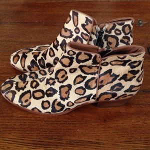 RESERVED!!!!  BNWOT Sam Edelman leopard booties