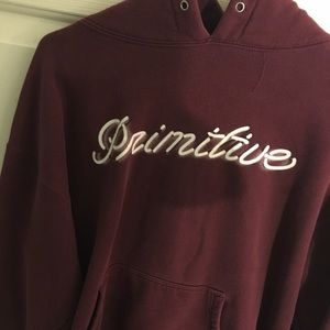 Maroon primitive hoodie