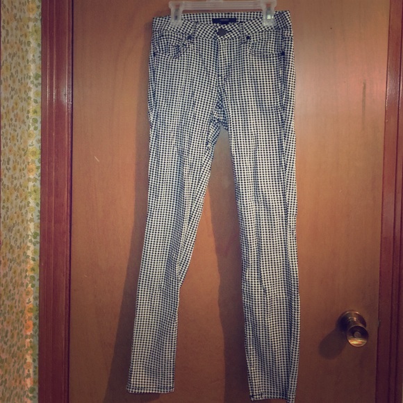 Forever 21 Houndstooth Print Pants