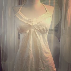 White Halter Top 💖 SOLD