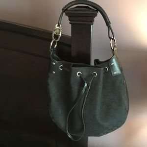 Authentic Pre Owned Black Gucci Handbag