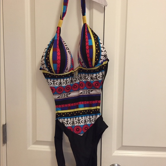 One piece fun bathing suit