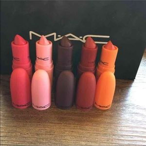 All five!!!!!!! Mac inspired lipstick!!!