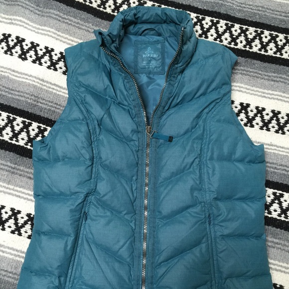 Green Prana Puffer Vest