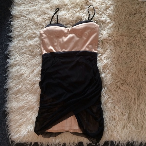 Blacque Market bustier dress