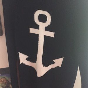 Anchor knit sweater