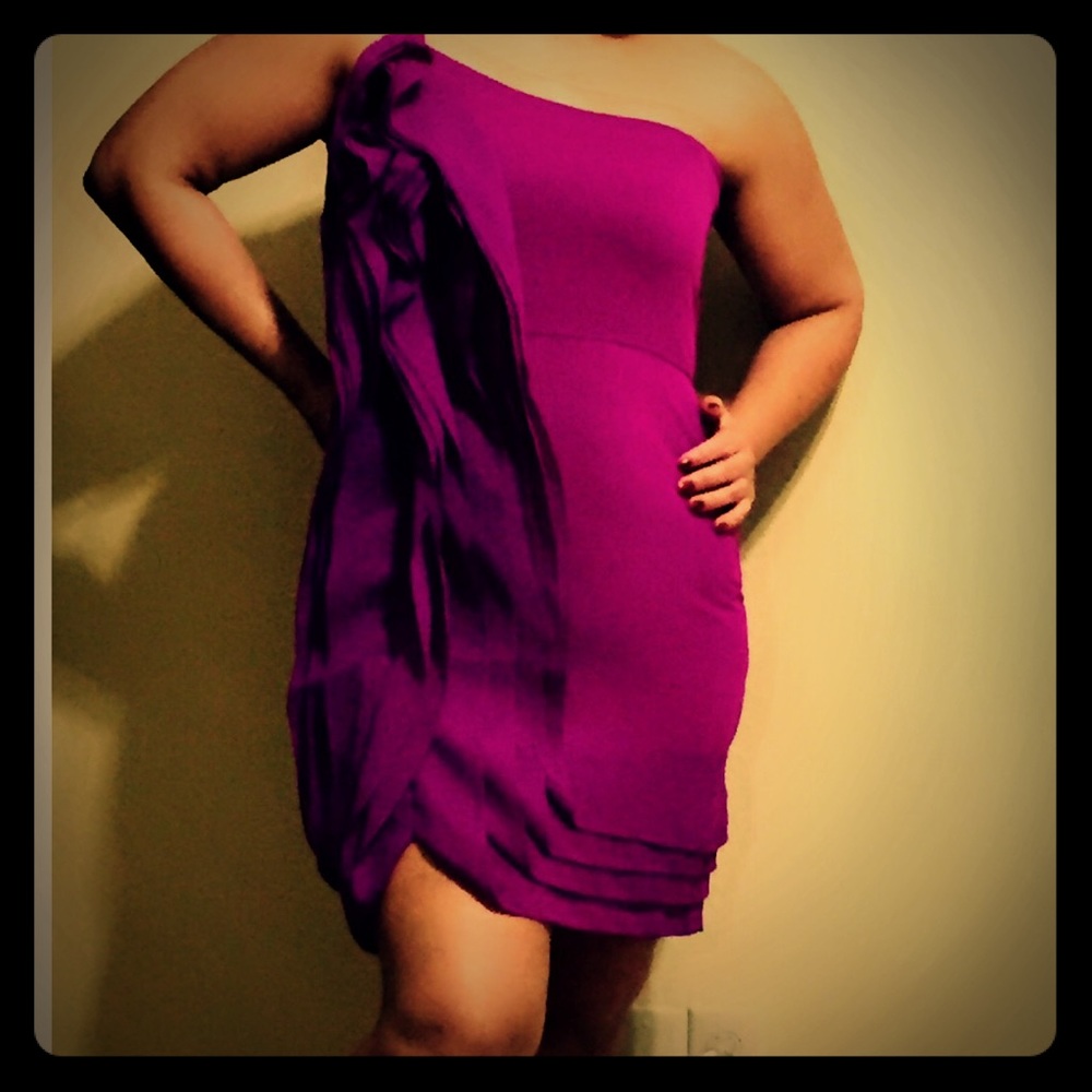 Purple dress
