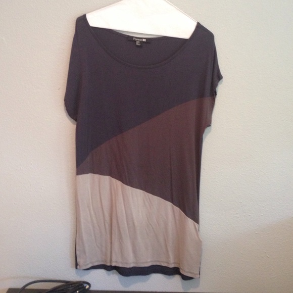 Color block tunic