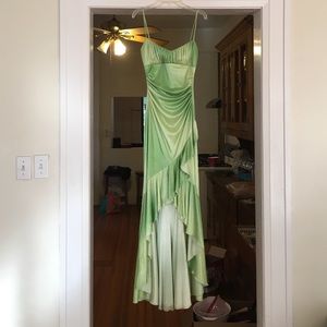 Green formal dress