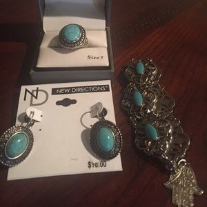 Turquoise Jewelry Set