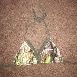 Camouflage Bikini top