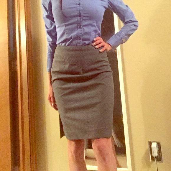 🔥 sexy grey Limited pencil skirt