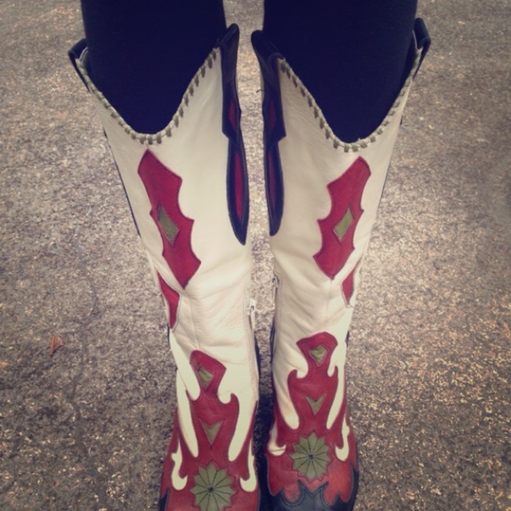 BCBGirls tall western festival boots!