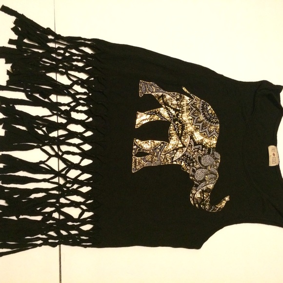 Boho elephant shirt