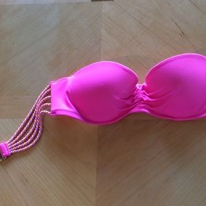 PINK BANDEAU BATHING SUIT TOP💕