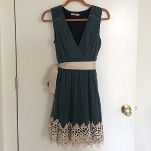 Blue mesh dress by Darling