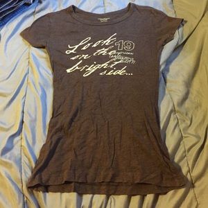 Brown American eagle t shirt small