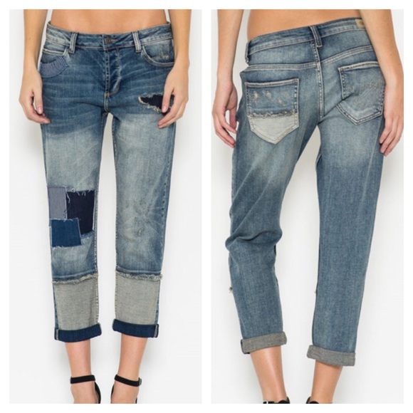 🎉HOST PICK🎉 👖 Boyfriend Patch Denim 👖